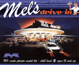HO Mel's Drive-In (1/87 Scale) Building Model Kit