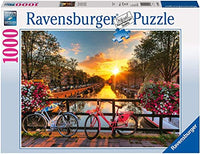 Bicycles in Amsterdam (1000 Piece) Puzzle