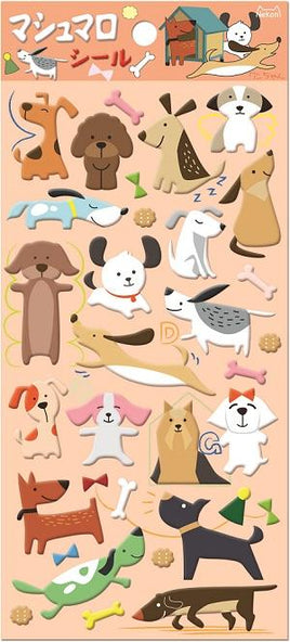 Doggy Puffy Stickers