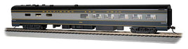 85' Smooth-Side Diner - Ready to Run -- Baltimore & Ohio #1035 (blue, gray, black)