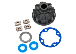 Carrier, differential (heavy duty) / x-ring gaskets (2) / ring gear gasket / spacers (4) / 12.2x18x0.5 PTFE-coated washer (1)