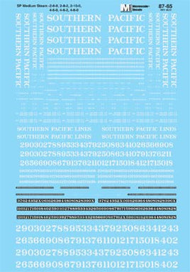 Southern Pacific SP Medium Steam Locomotives 1920-1950