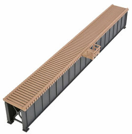 90' Single-Track Railroad Deck Girder Bridge -- Kit - 12-7/16 x 1-3/16 x 1-3/16" 31.5 x 3.0 x 3.0cm