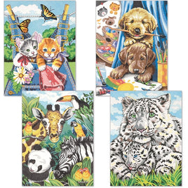 Friendly Animals Variety Pack Pencil by Number