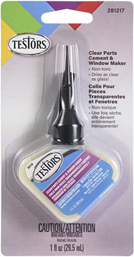 Clear Parts Cement and Window Maker 1oz