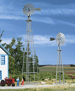 Van Dyke Farm Windmill Kit HO Scale