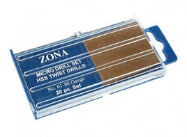 20-pc Twist Drill Set (#61-80)