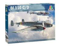 Bf 110 C/D (1/48Th Scale) Plastic Military Aircraft Model Kit