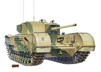 Churchill Mk.III British Infantry Tank (1/35 Scale) Plastic Military Kit