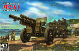 105mm Howitzer M2A1 & Carriage M2 (1/35 Scale) Plastic Military Kit