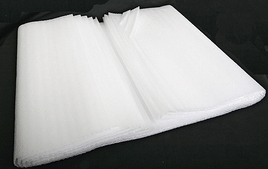 Foam Liner Material -- 2' Wide x 10' Long x 3/32" Thick