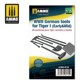 WWII German Tools for Tiger I (Early & Mid)