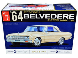 1964 Plymouth Belvedere with Straight 6 Engine (1/25 Scale) Vehicle Model Kit