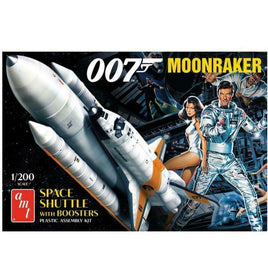007 Moonraker Space Shuttle with Boosters (1/200 Scale) Science Fiction Kit