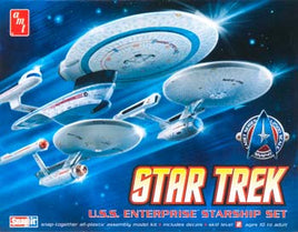 Star Trek 3 in 1 NC1701/1701A/1701B (1/2500 Scale) Science Fiction Kit
