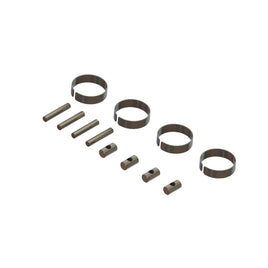 Arrma CVD Driveshaft Metal Fittings (1 Pair) ARA311150