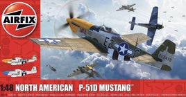 North American P-51D Mustang (1/48 Scale) Aircraft Model Kit