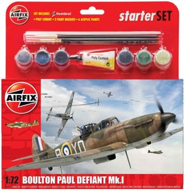 Boulton Paul Defiant Mk.I (1/72 Scale) Starter Aircraft  Kit