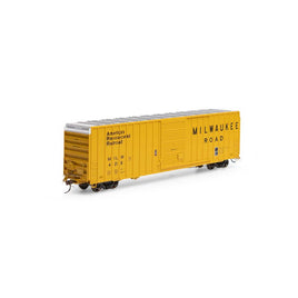 HO RTR FMC 60' Hi-Cube Ex-Post Box, MILW #4219
