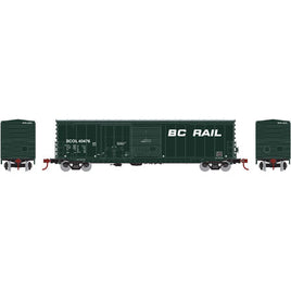 BC Rail #40476 50' Combo Door Box Car