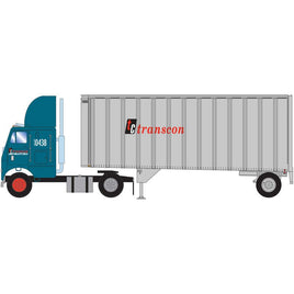 HO RTR FL-2 Axle with 28' Trailer, Transcon