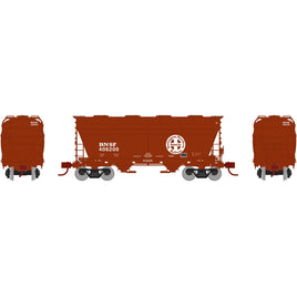 BNSF #406200 (brown) ACF 2970 Covered Hopper HO Scale