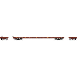 HO RTR 60' Flat Car, CN #49471