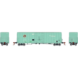 Great Northern (GN) #200017 50' PC&F Welded Box with 10' 6" Door HO Scale