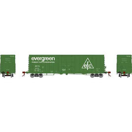 Evergreen (EFCX) #2256 50' PC&F Riveted Box with 10' 6" Door HO Scale
