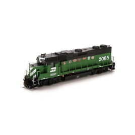 Burlington Northern (BN) #2085 (Pacific Pride) GP38-2 EMD Locomotive DCC & Sound HO Scale