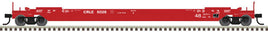 HO Gunderson 48' All-Purpose Well Car - Ready to Run -- Coe Rail Leasing CRLE 5073 (red, white)