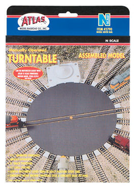 Turntable 7-1/2" Diameter Atlas N Scale