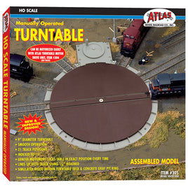 Turntable Manual HO Scale