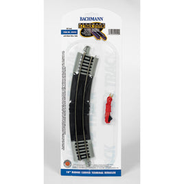 EZ Track 18" Radius Curved Termianl Rerailer N/S HO Scale 160-44502