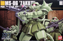 HGUC MS-06 'Zaku II' (1/144 Scale) Plastic Gundam Model Kit