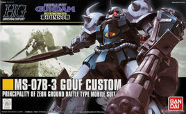 HGUC MS-07B-3 Gouf Custom (1/144 Scale) Plastic Gundam Model Kit