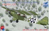 U.S Piper Cub L4(0-59) Grasshopper (1/35 Scale) Aircraft Model Kit