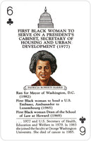 Black Women in American History Playing Cards