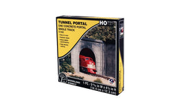 Single Track Tunnel Portals (2 Pack) Unpainted Hyrdrocal Castings Concrete N scale