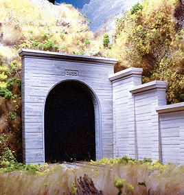 HO Scale Chooch #8320 Single Track Concrete Tunnel Portal
