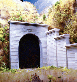 Track Concrete Tunnel Portal Single