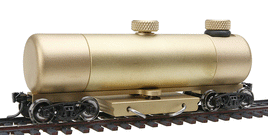 Clean Machine Track Cleaning Tankcar (Brass) -- Includes Pad