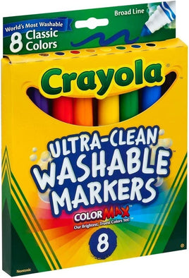 Crayola Markers Ultra Clean Washable - 8