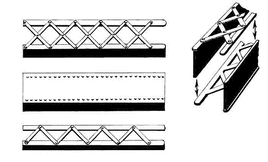 Bridge Girder Sections Kit - 5-7/8" (Pack of 5)