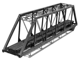 150' Pratt Truss Bridge Kit HO Scale