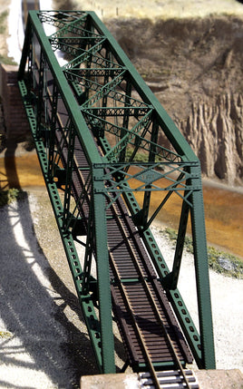 150' Through-Truss Bridge With Punch Plate Girders Kit HO Scale