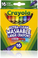 Crayola Large Crayons Ultra Clean Washable Sets