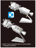 Apollo 13 CSM Odyssey+LM Aquarius (1/72nd Scale) Plastic Model Kit