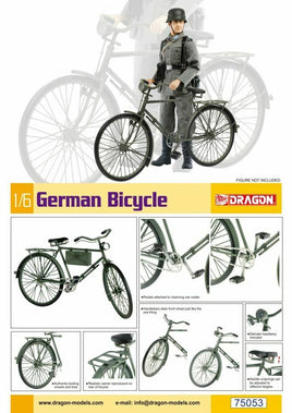 German Bicycle (1/6 Scale) Plastic Military Kit