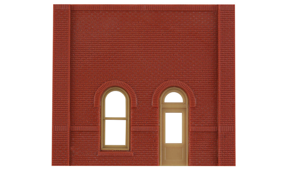 Dock Level Wall Sections with Arched Windows Kit HO Scale DPM30101 ...